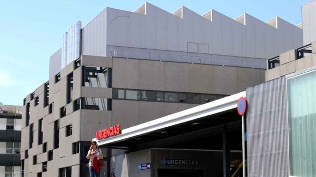 Entrada a las Urgencias del Hospital Clínico de Valladolid