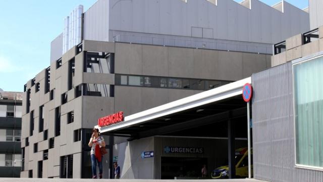 Entrada a las Urgencias del Hospital Clínico de Valladolid