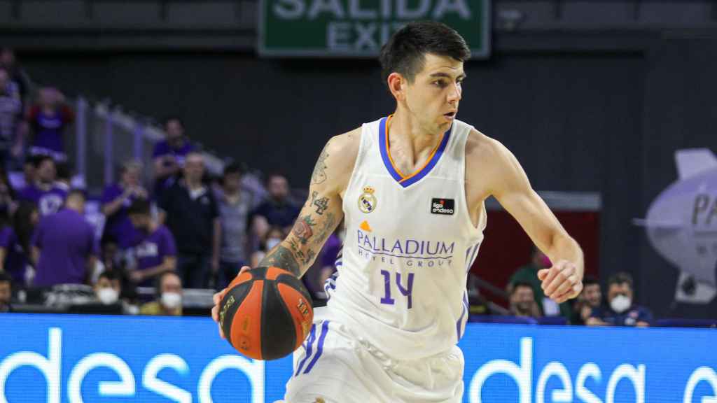 Gabriel Deck del Real Madrid en la Liga ACB Endesa