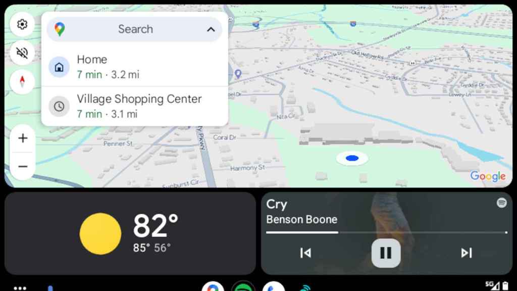 Nuevos accesos directos para direcciones habituales en Google Maps para Android Auto