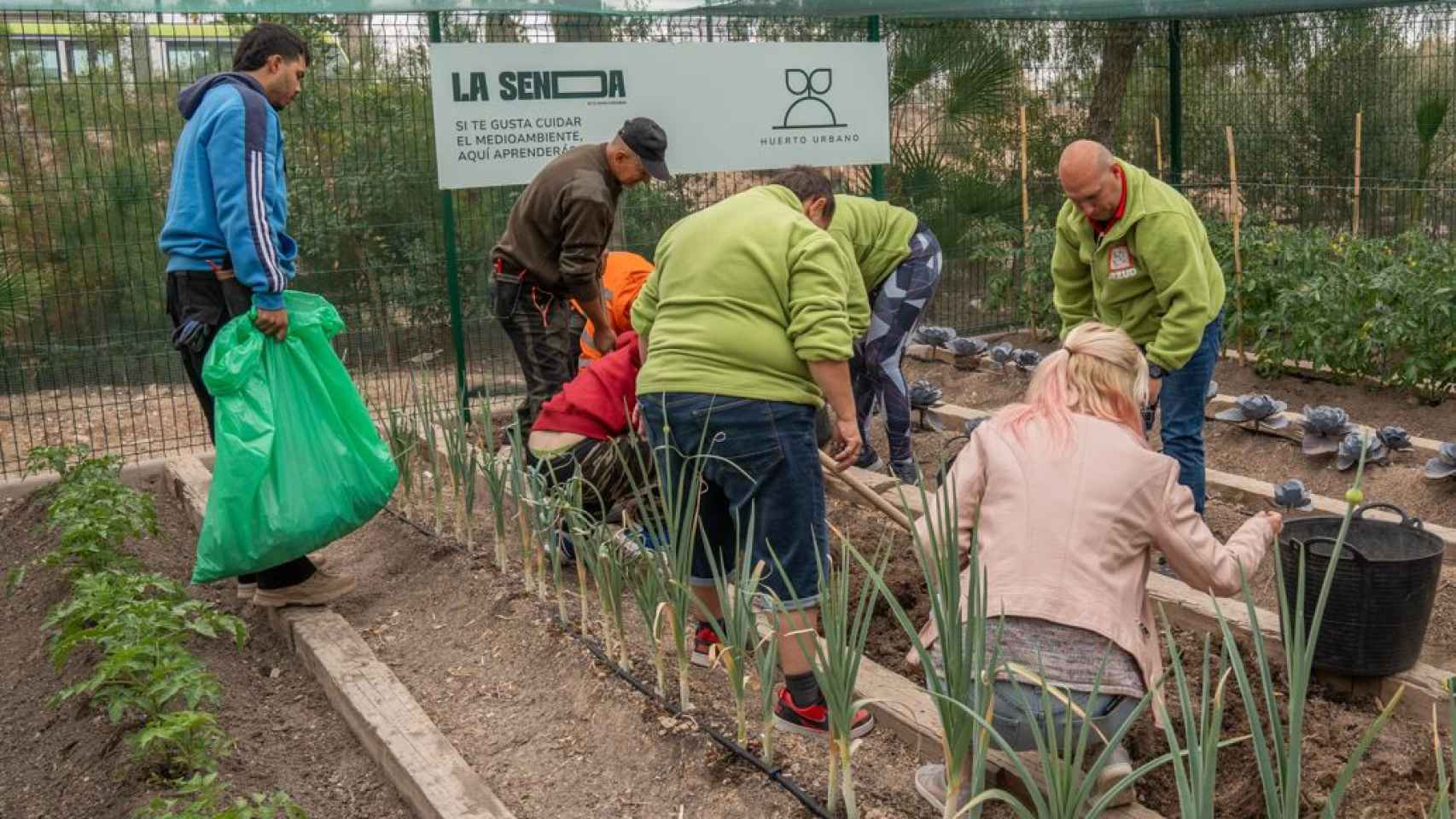 Así es  La Senda : el cordón verde que rodeará al Centro Comercial Nueva Condomina en Murcia