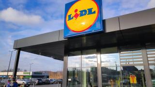 Fachada del supermercado Lidl.