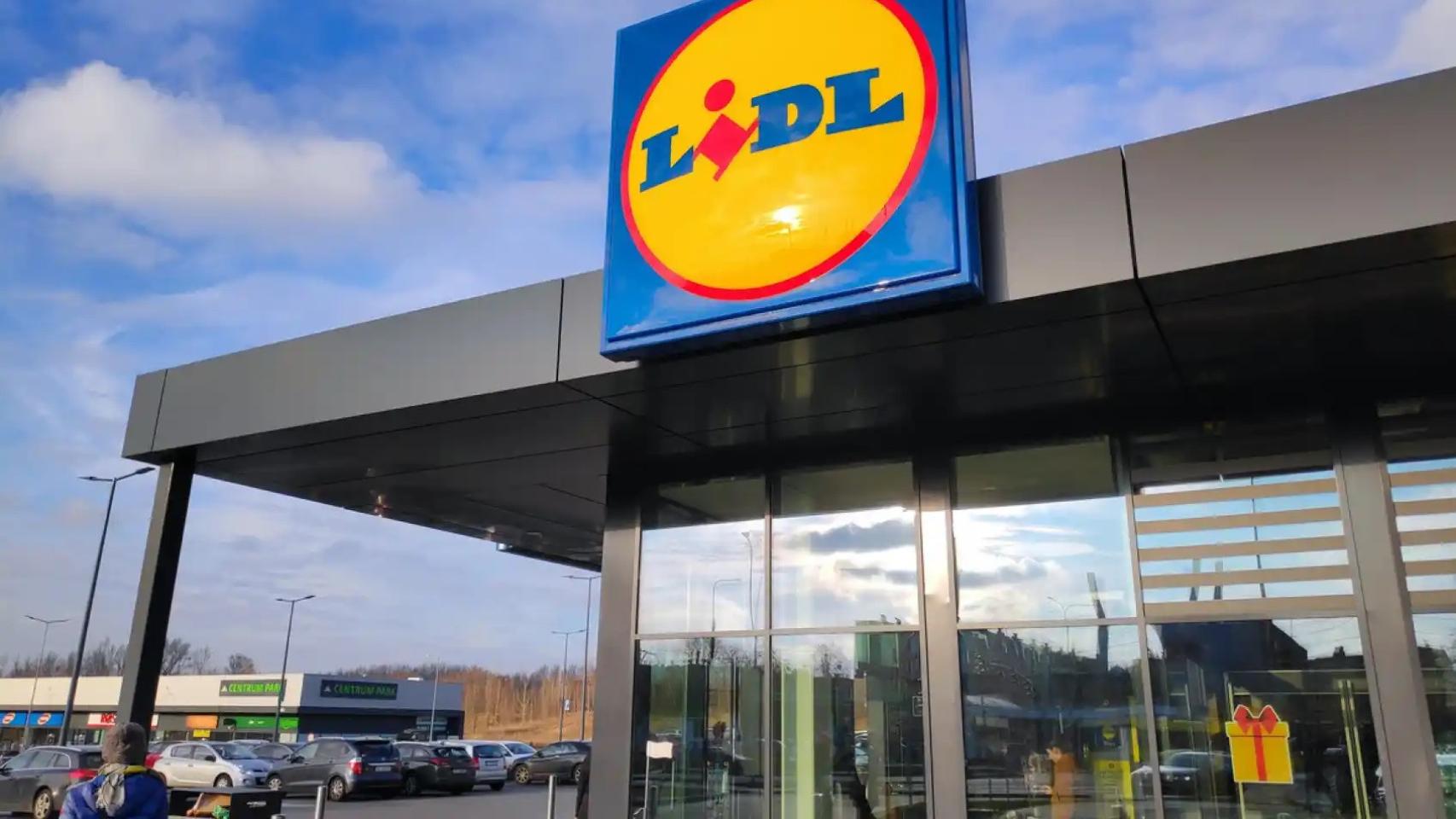 Fachada del supermercado Lidl.