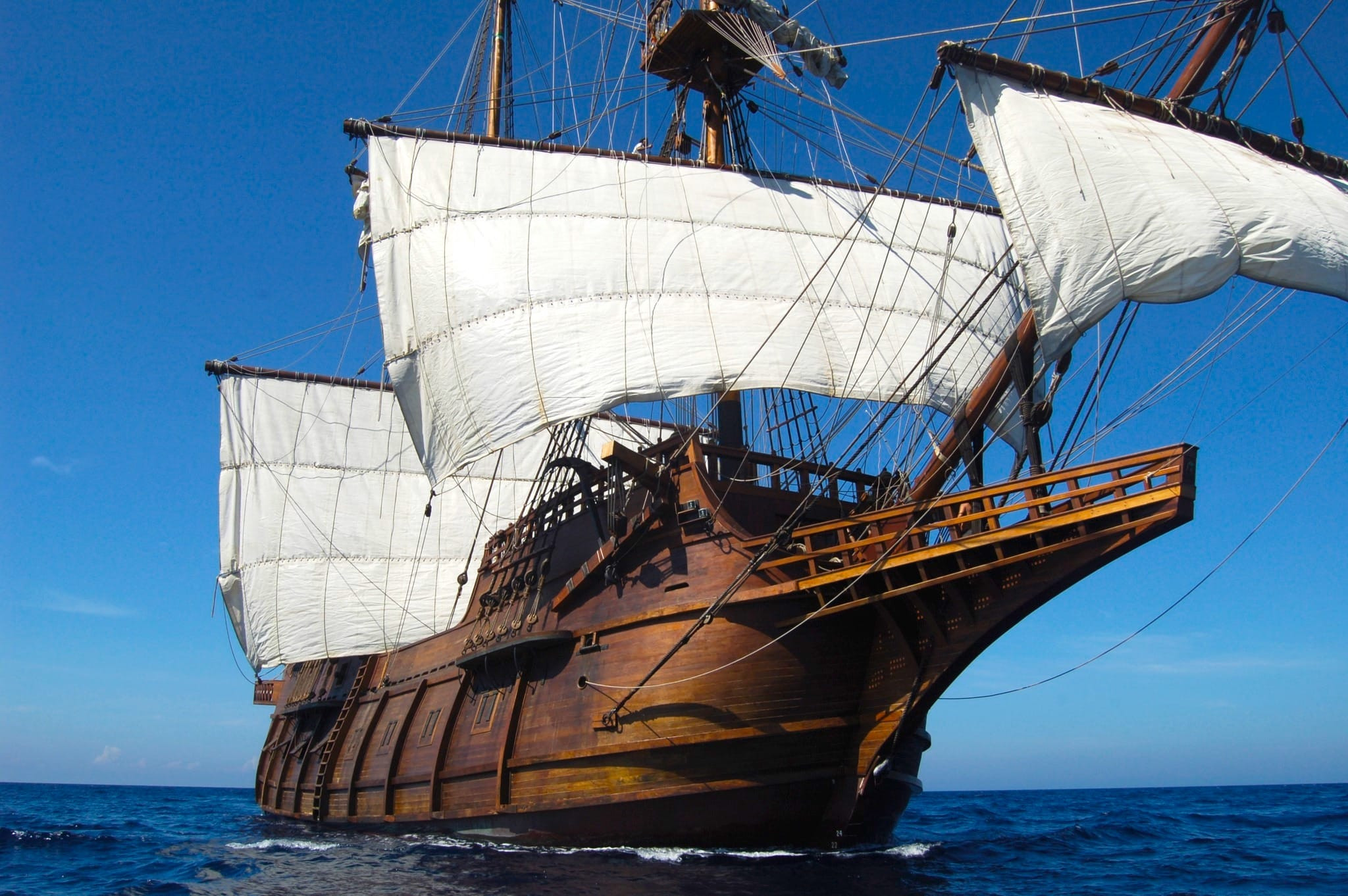 El Galeón Andalucía.  Foto: Fundación Nao Victoria