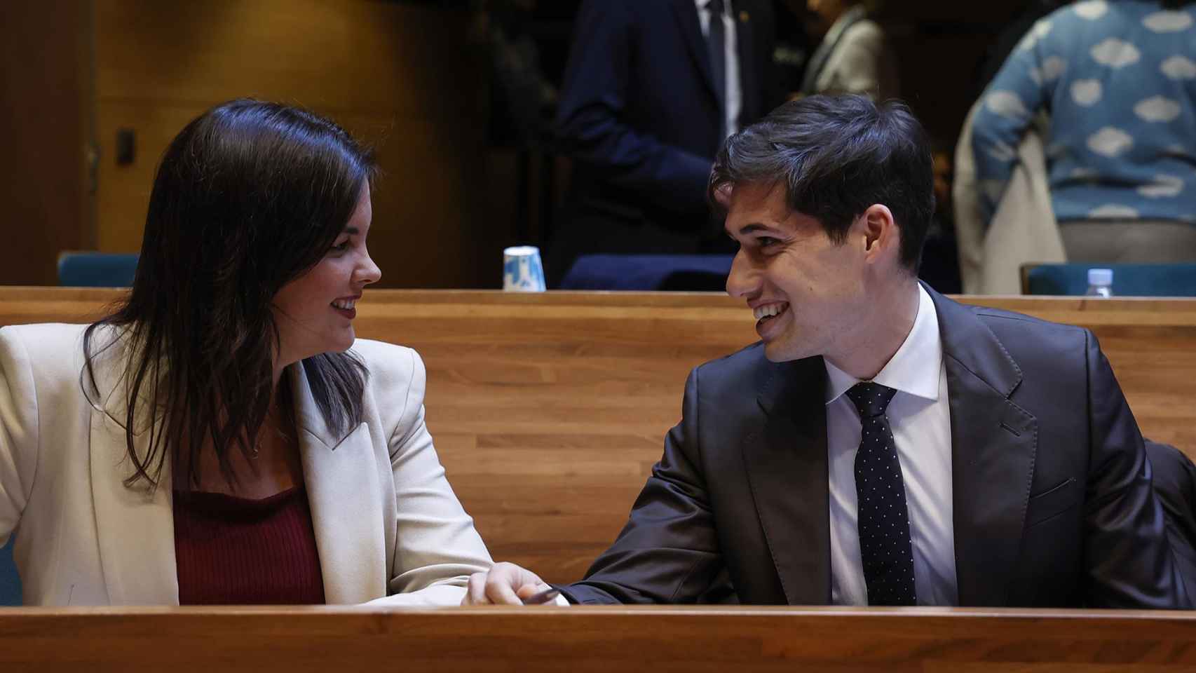 Sandra Gómez y Borja Sanjuán, en una imagen de archivo. Europa Press / Rober Solsona