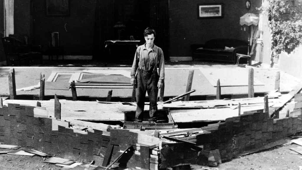 Buster Keaton en 'El héroe del río' (1928)