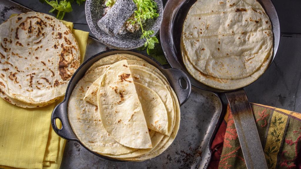 Tortillas de maíz.