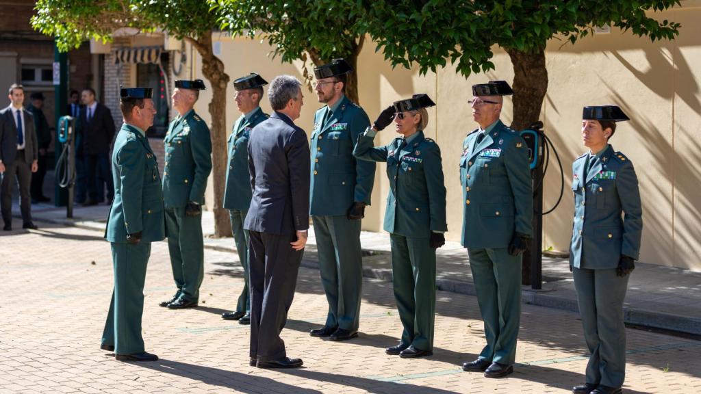 Reunión del director general de la Guardia Civil con los mandos de Castilla-La Mancha. Foto: Javier Longobardo.