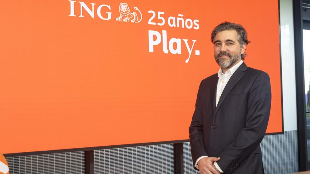 Ignacio Juliá, consejero delegado de ING España y Portugal, durante la celebración del 25 aniversario del banco.