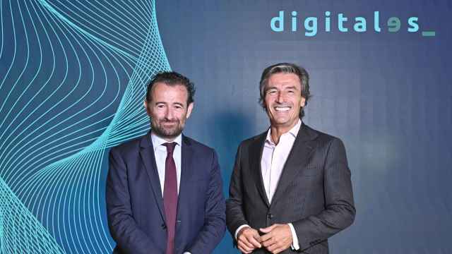Miguel Sánchez Galindo y Federico Linares, director general y presidente de DigitalES, respectivamente.