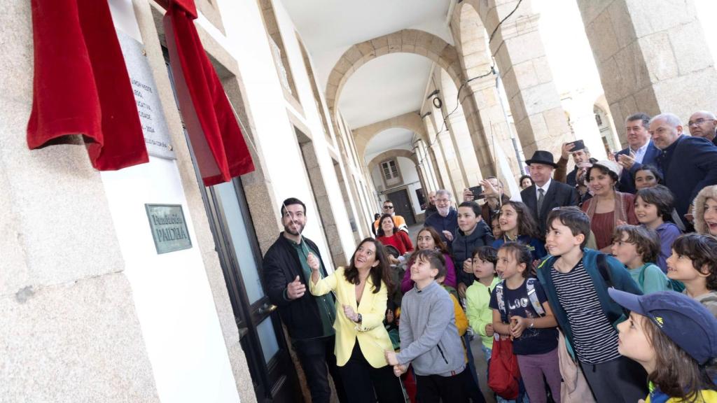 Inés Rey presidió el acto