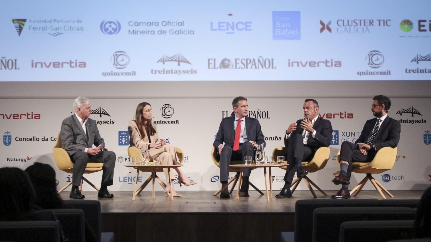 Mesa redonda Energías Renovables en el III Foro Económico Español La Galicia que viene