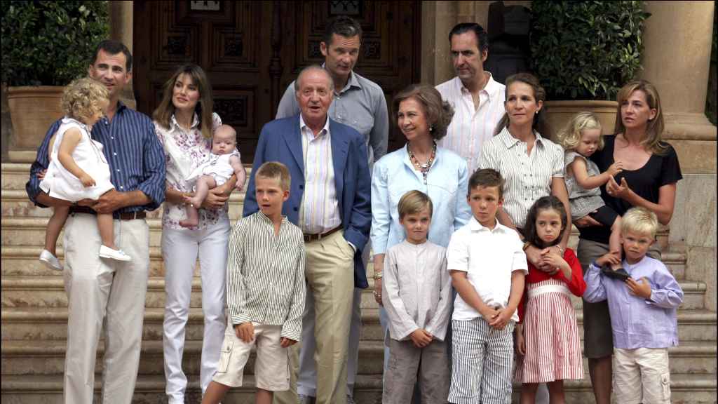 La Familia Real, en 2007.