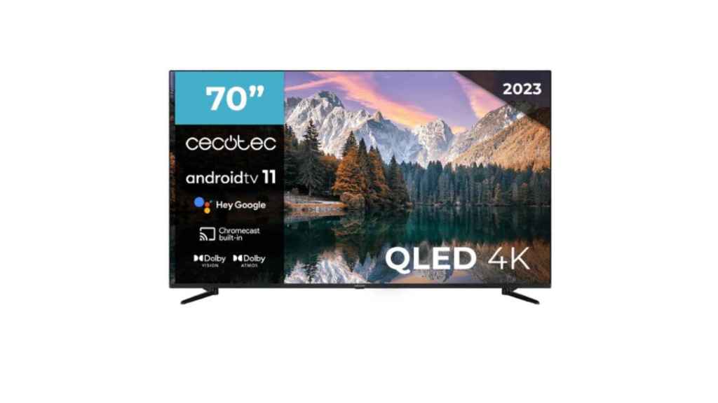 Cecotec smart TV QLED 70