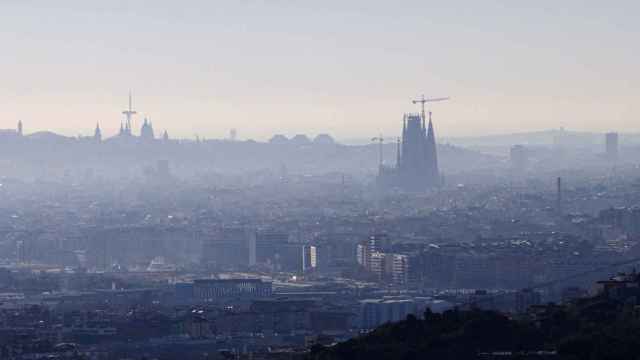 Panorámica de la ciudad de Barcelona a 19 de diciembre de 2023.
