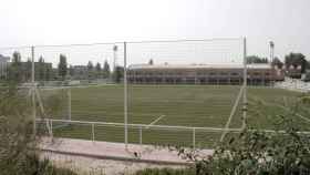 El campo de fútbol del centro deportivo municipal Luis Aragonés.