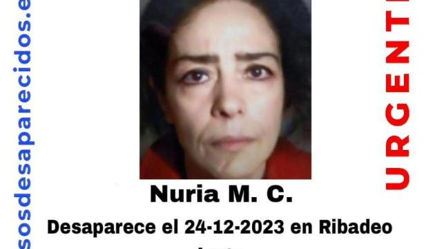 Buscan a una mujer desaparecida desde diciembre en Ribadeo (Lugo)