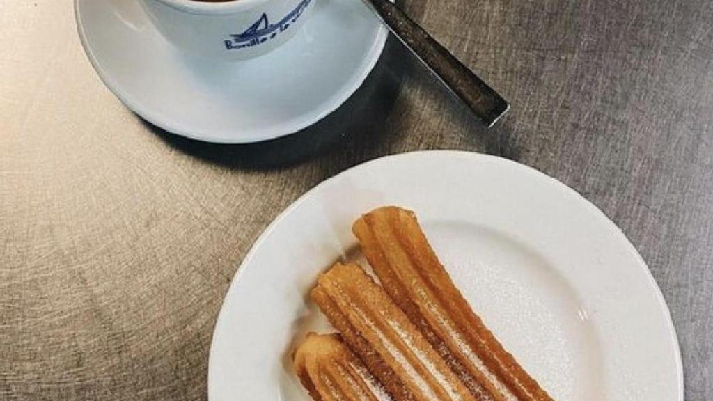 Chocolate con churros Bonilla a la Vista.