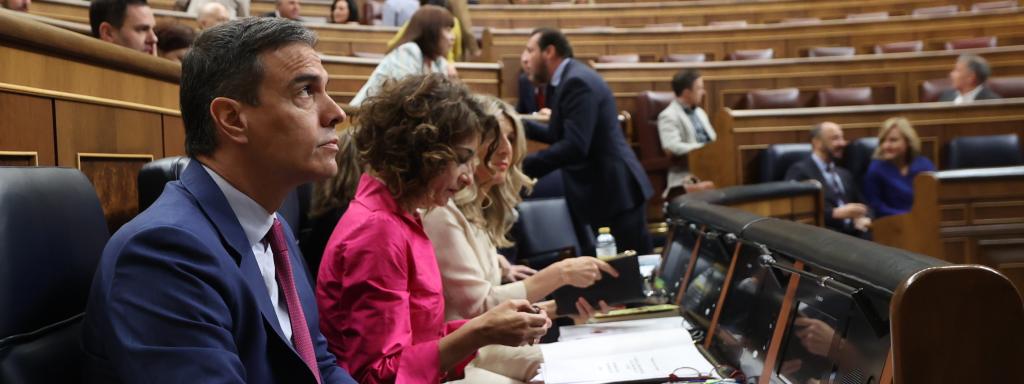Alberto Núñez Feijóo este jueves en rueda de prensa.