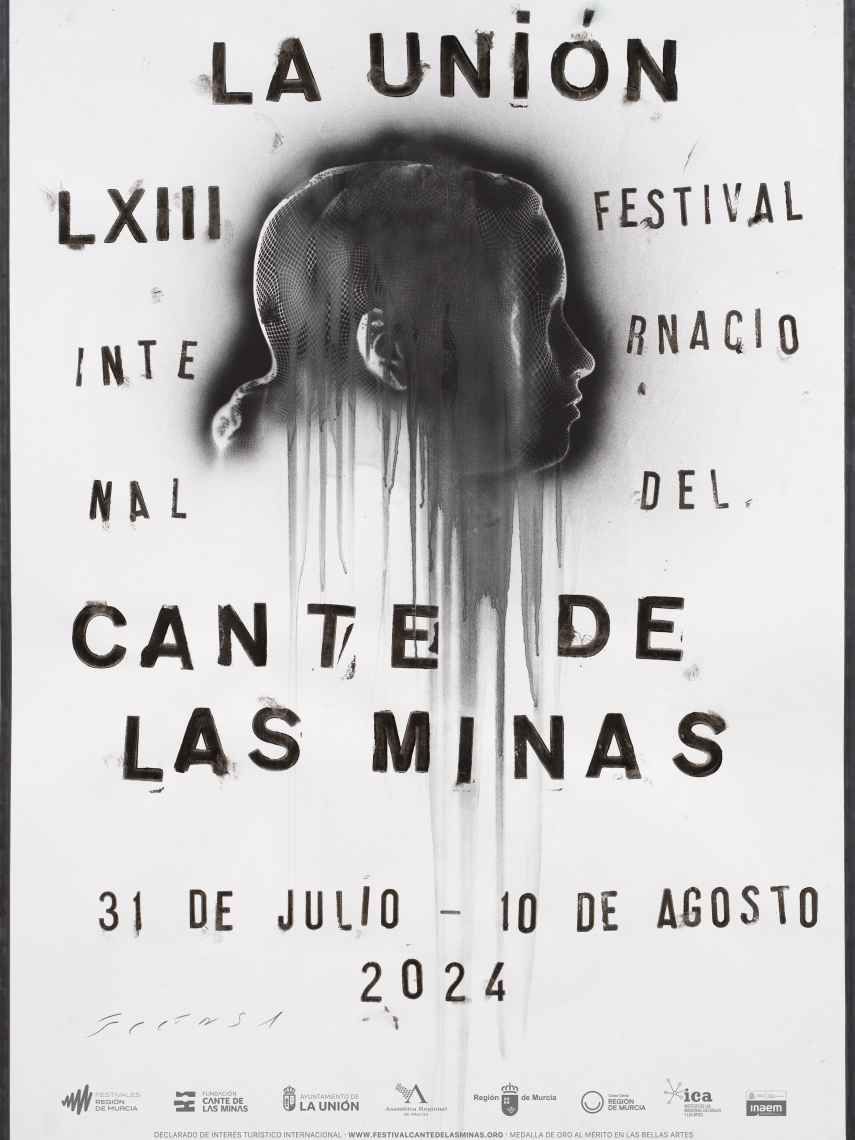 Cartel de la 63 edición del Festival Internacional del Cante de las Minas.