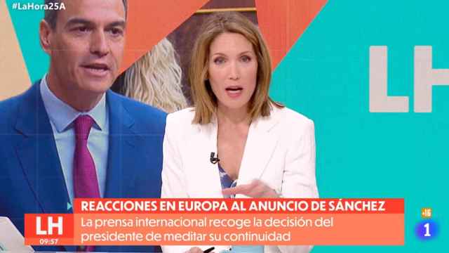 La indignación de Silvia Intxaurrondo en TVE por Pedro Sánchez: No queremos estar en el mismo saco
