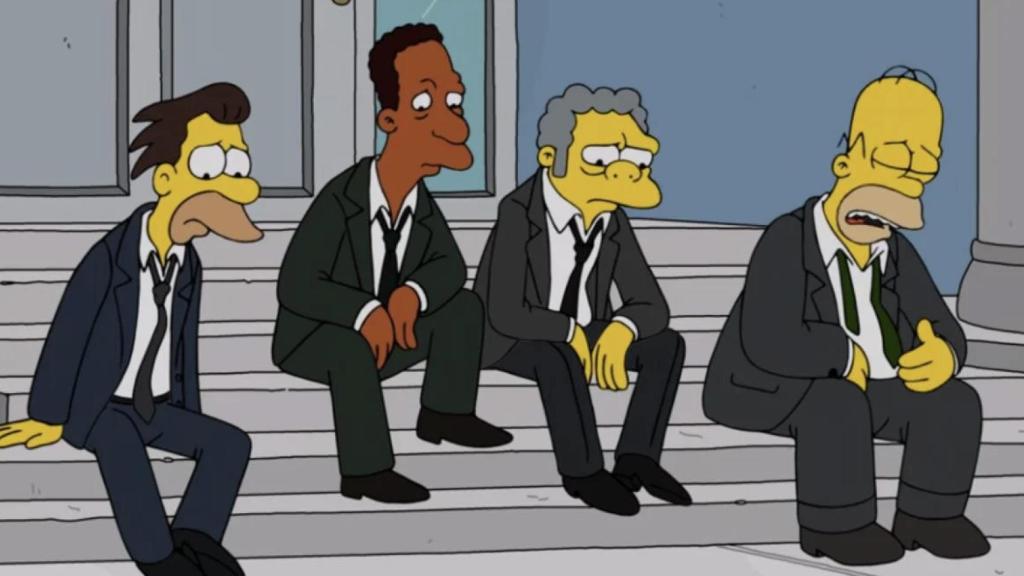 Muere en 'Los Simpson' uno de los personajes más icónicos de la serie: así lo vivieron los protagonistas