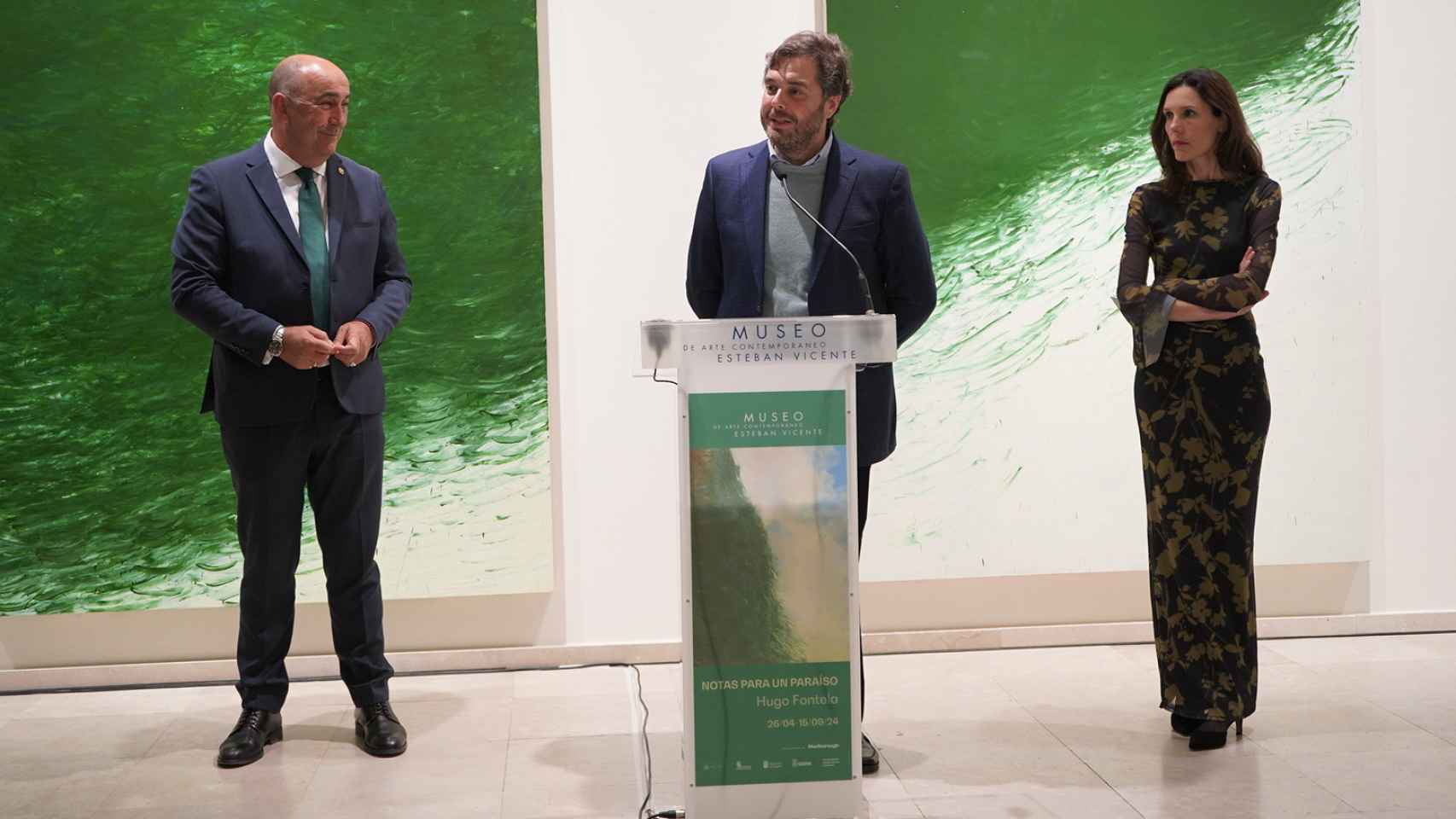 Inauguración de la exposición de Hugo Frontela.