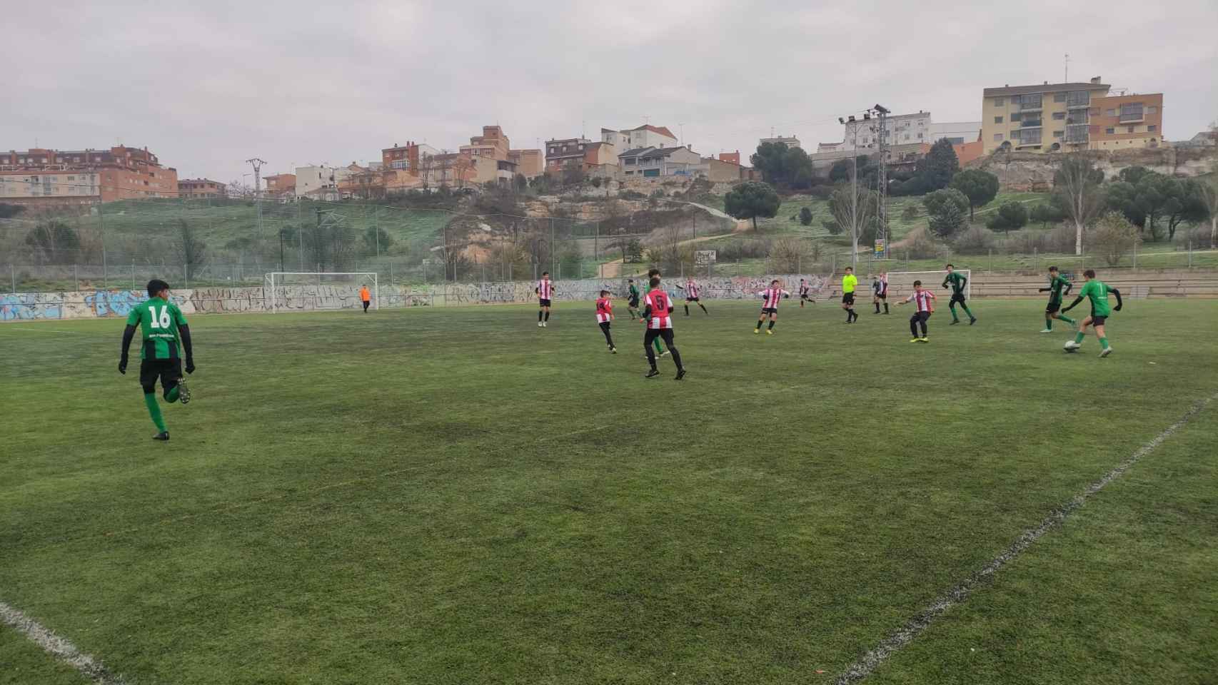 ARCHIVO - Un partido del Unión Deportiva Pinilla Duero