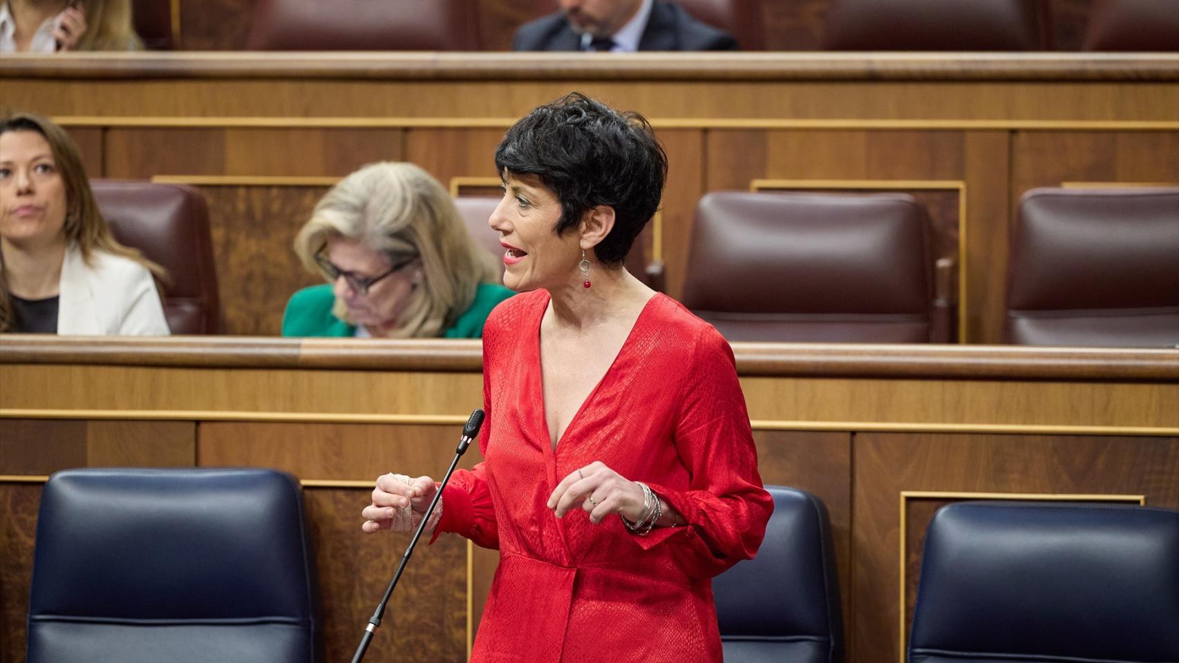 La ministra de Inclusión, Seguridad Social y Migraciones, Elma Saiz, en una imagen de archivo.