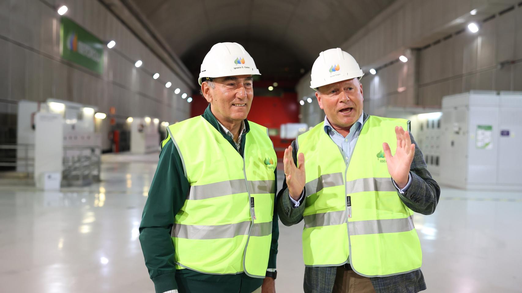 Ignacio Galán, presidente de Iberdrola, y Nicolai Tangen, CEO de Norges Bank.