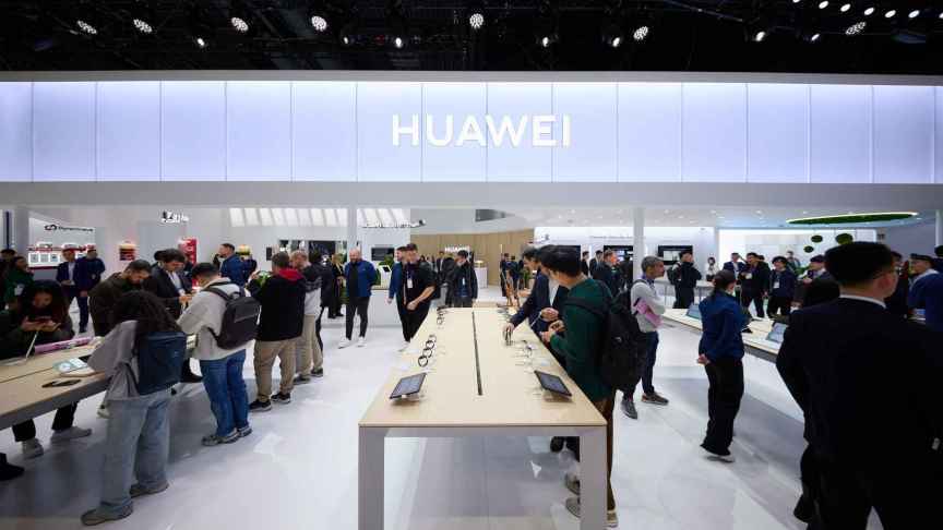 Stand de Huawei en el MWC de 2024.