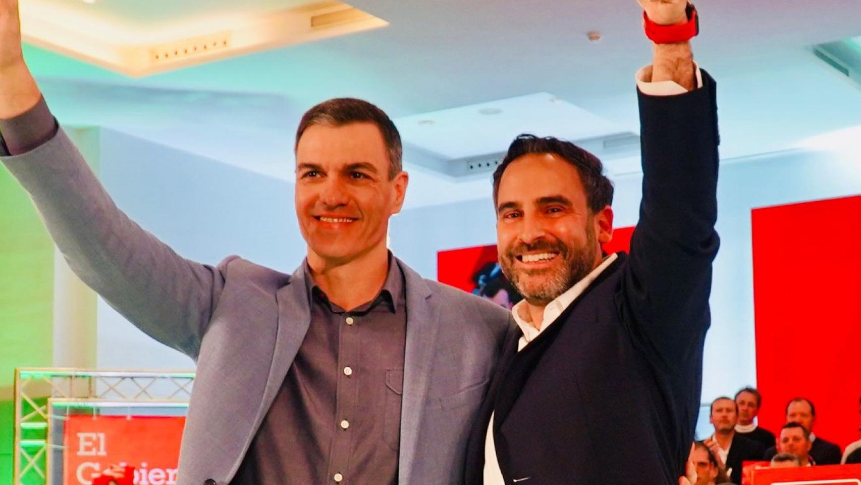 Imagen de Pedro Sánchez y Daniel Pérez.