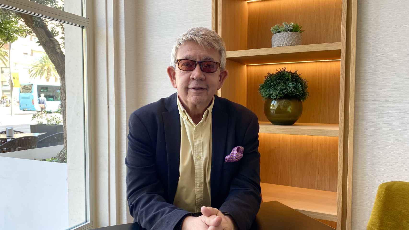 Guillermo Busutil, el escritor del libro 'MA-CULTURA 1988-2023'.