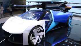 Así es el coche volandor de Xpeng presentado en el Salón de Pekín.
