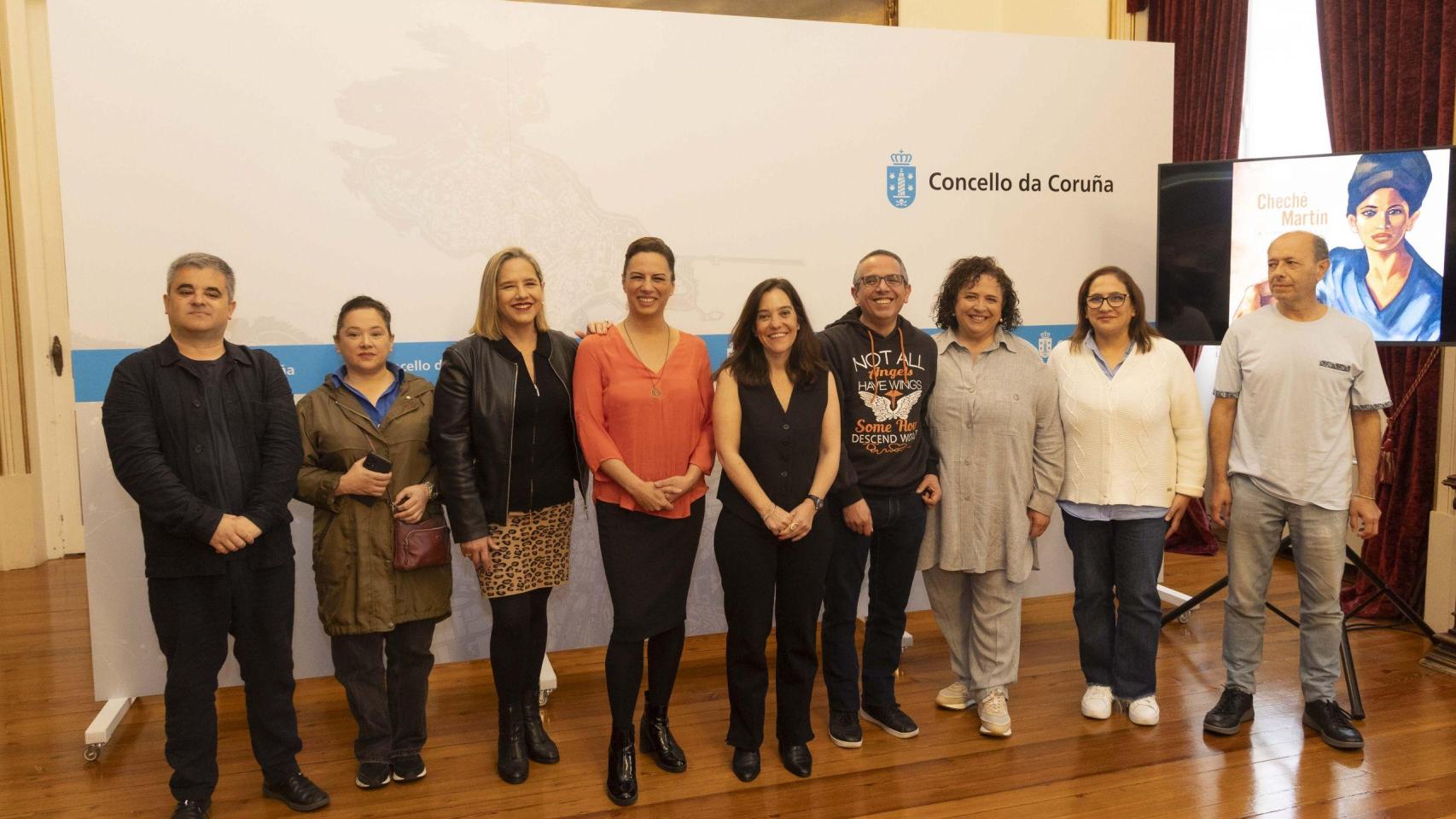 Presentación de la iniciativa cultural  ‘Cheché Martín. A vida nun trazo’