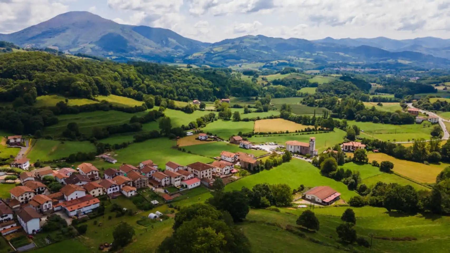 Un pueblo de Euskadi.