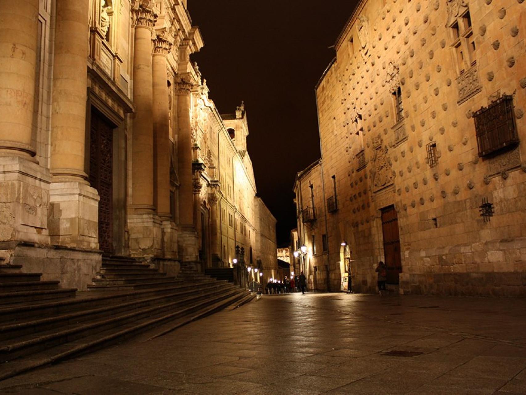 Esta calle de Salamanca es una de las más bonitas de España