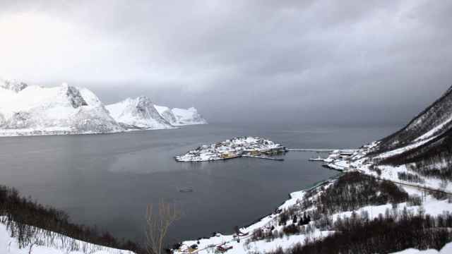 La isla noruega de Husøy.