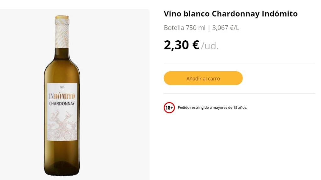 Chardonnay Indómito.