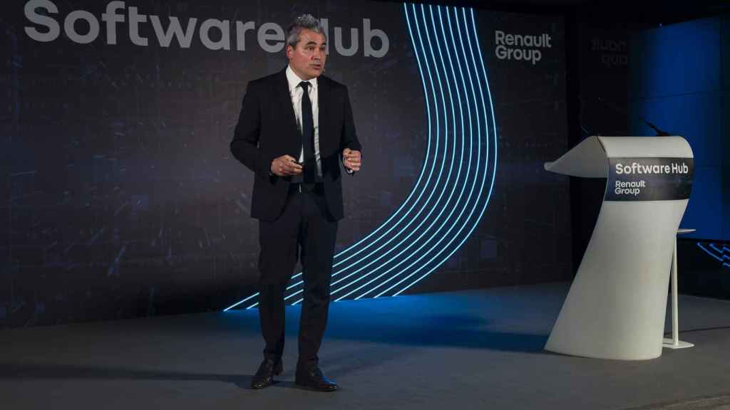 Josep María Recasens presenta el nuevo Software Hub de Renault