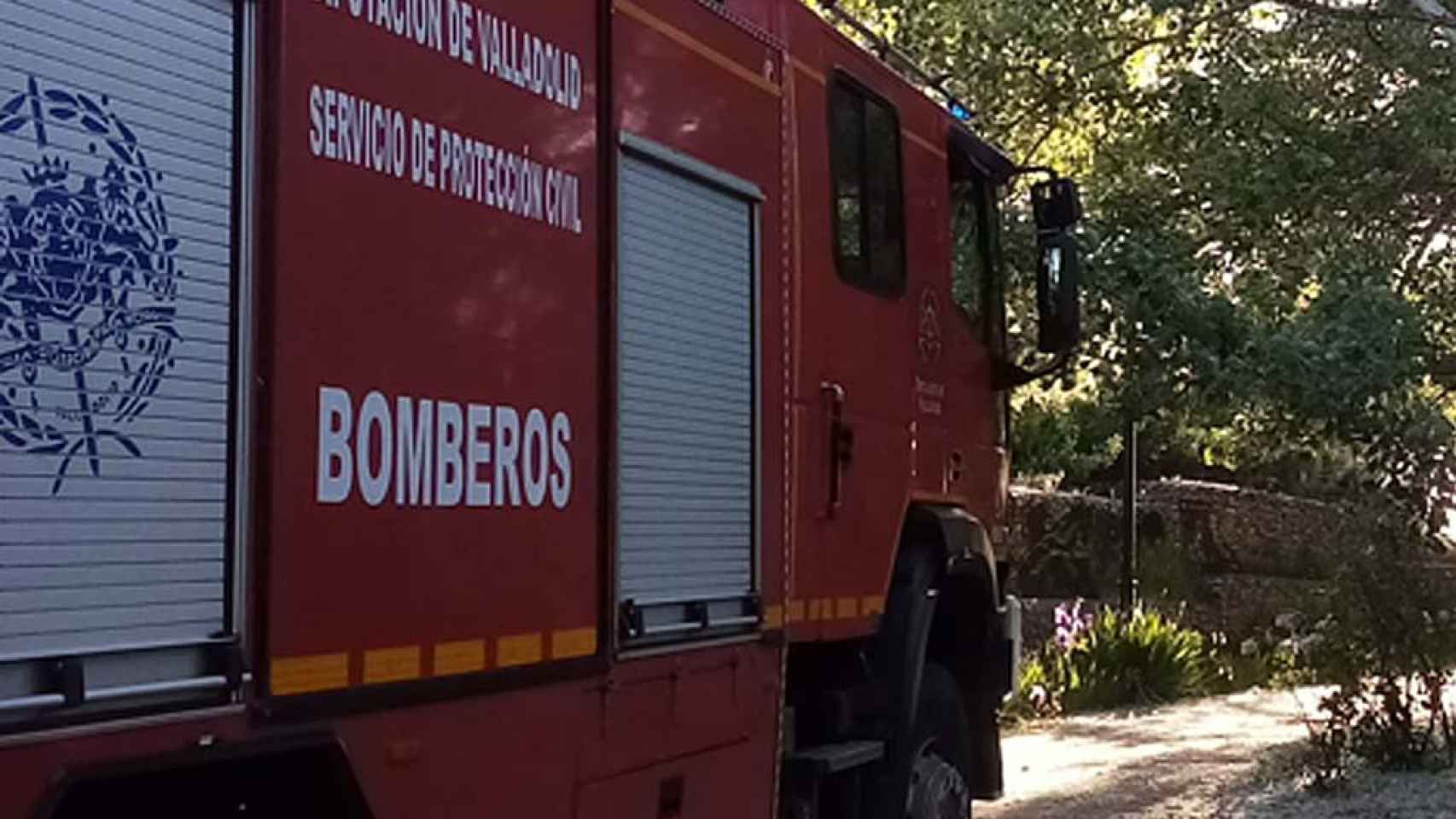 Imagen de archivo de los Bomberos de la Diputación de Valladolid