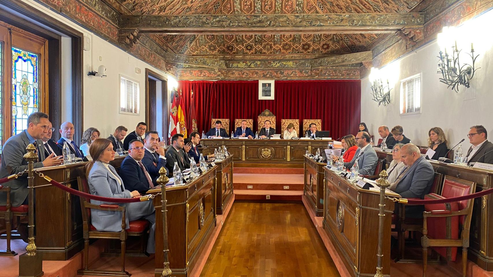 El Pleno de la Diputación de Valladolid correspondiente al mes de abril