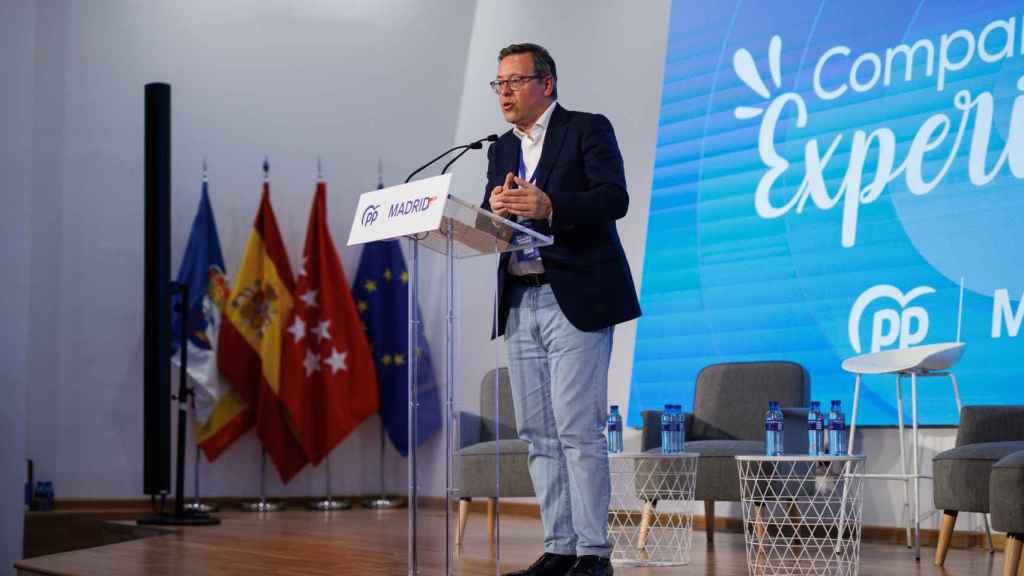 El secretario general del PP de Madrid, Alfonso Serrano.