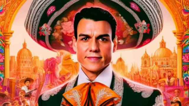 Montaje de Pedro Sánchez de mexicano por Forocoches
