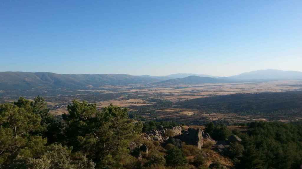 Imagen del valle del Corneja