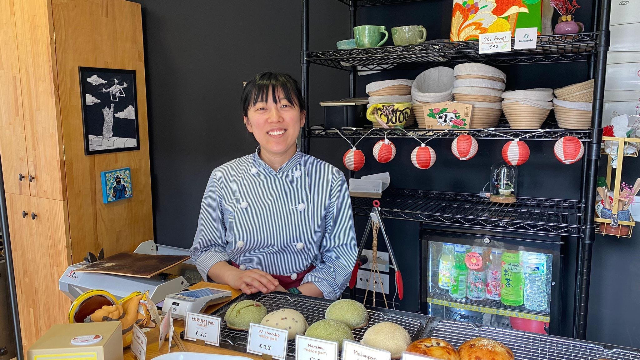Chiyu, la dueña de Sen Japanese Bakery. Foto: Treintayseis