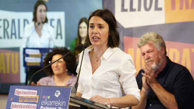La secretaria política de Podemos y candidata a las elecciones europeas, Irene Montero