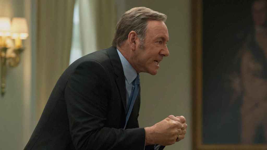 Kevin Spacey en 'House of Cards'.
