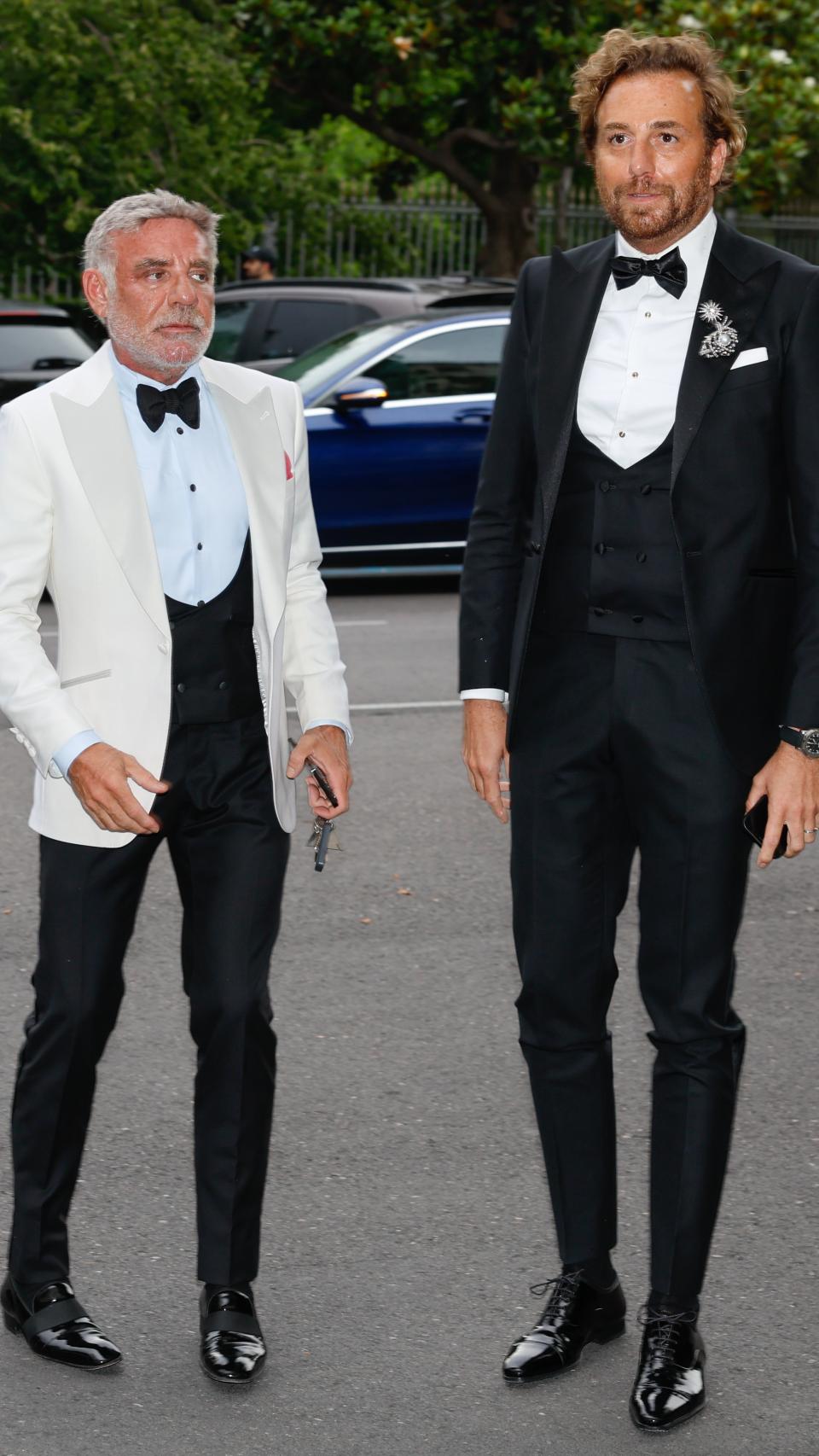Joaquín Torres, en la boda de Kiko Matamoros en junio de 2023.