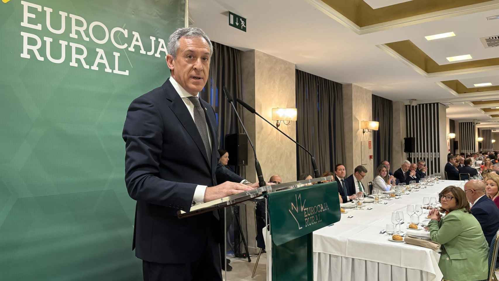 Javier López, presidente de Eurocaja Rural. Foto: Europa Press.